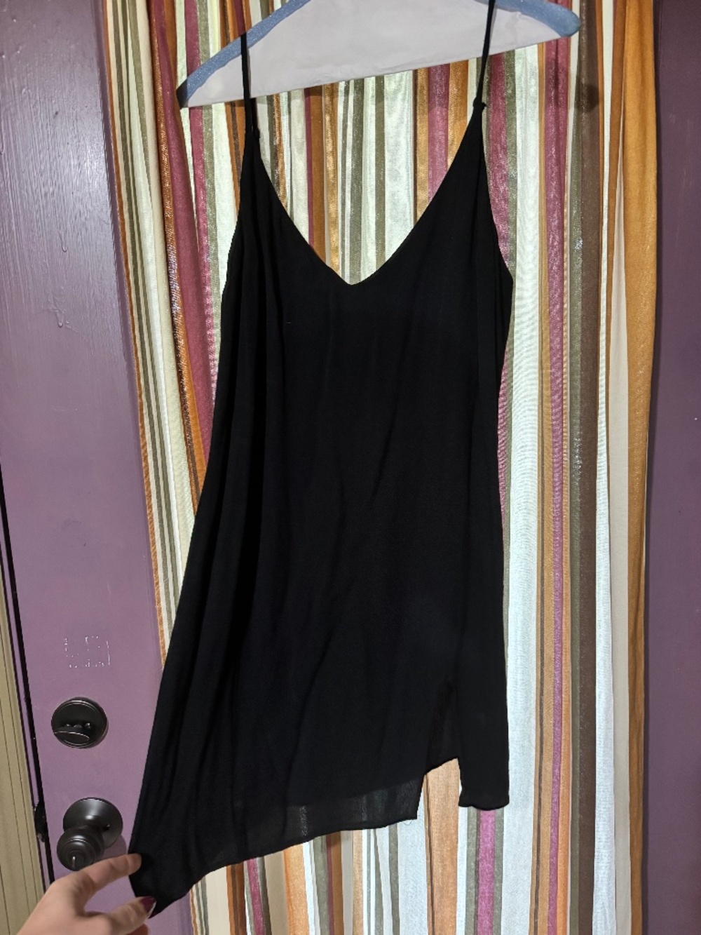 Reformation Tangerine Dress in black SZ M